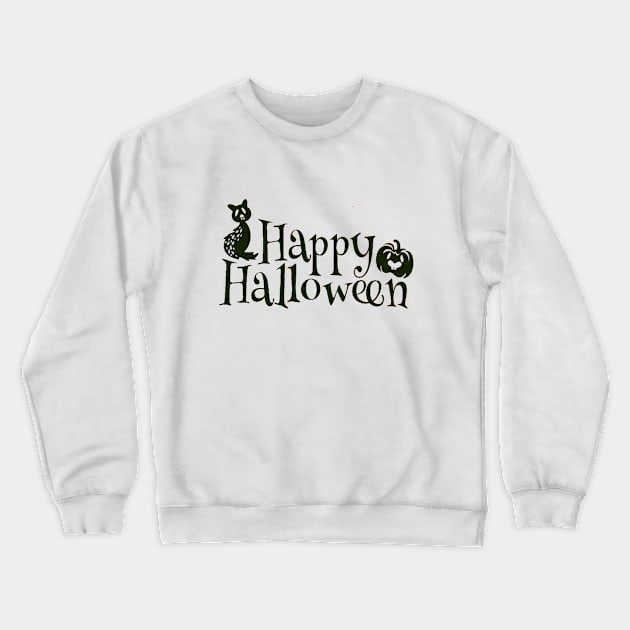 happy halloween Crewneck Sweatshirt by khalid12